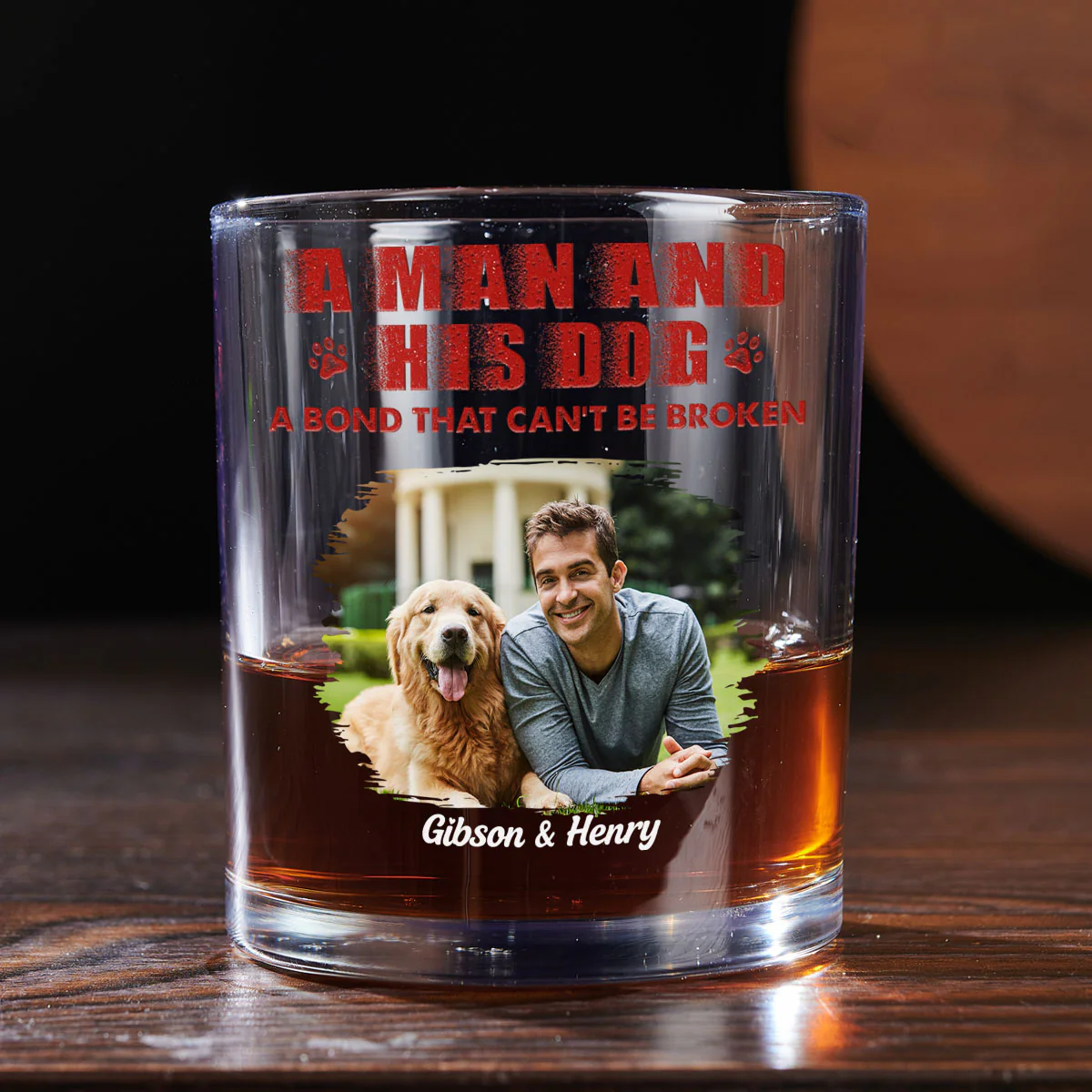 Best Parent To Me Photo - Personalized Custom Whiskey Glass