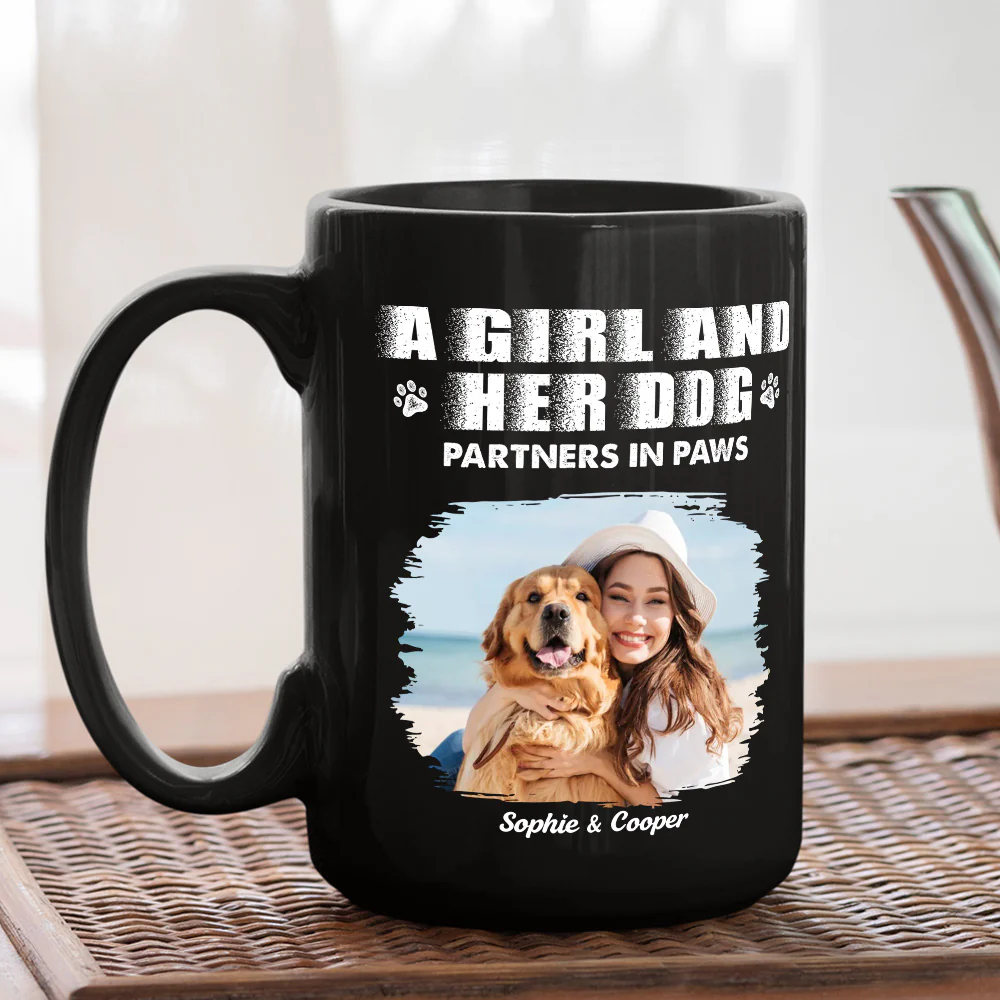 Best Partner To Me Photo - Personalized Custom Coffee Mug - Image 4