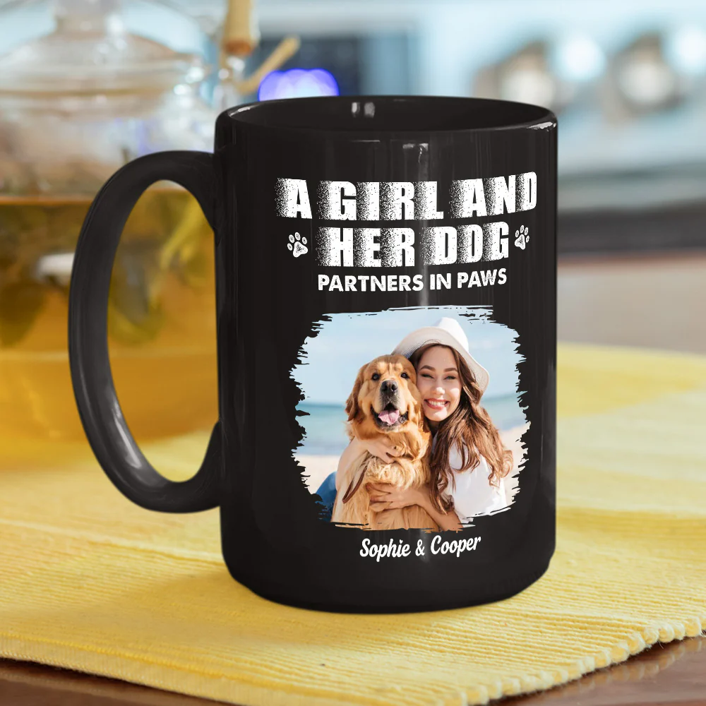 Best Partner To Me Photo - Personalized Custom Coffee Mug - Image 5