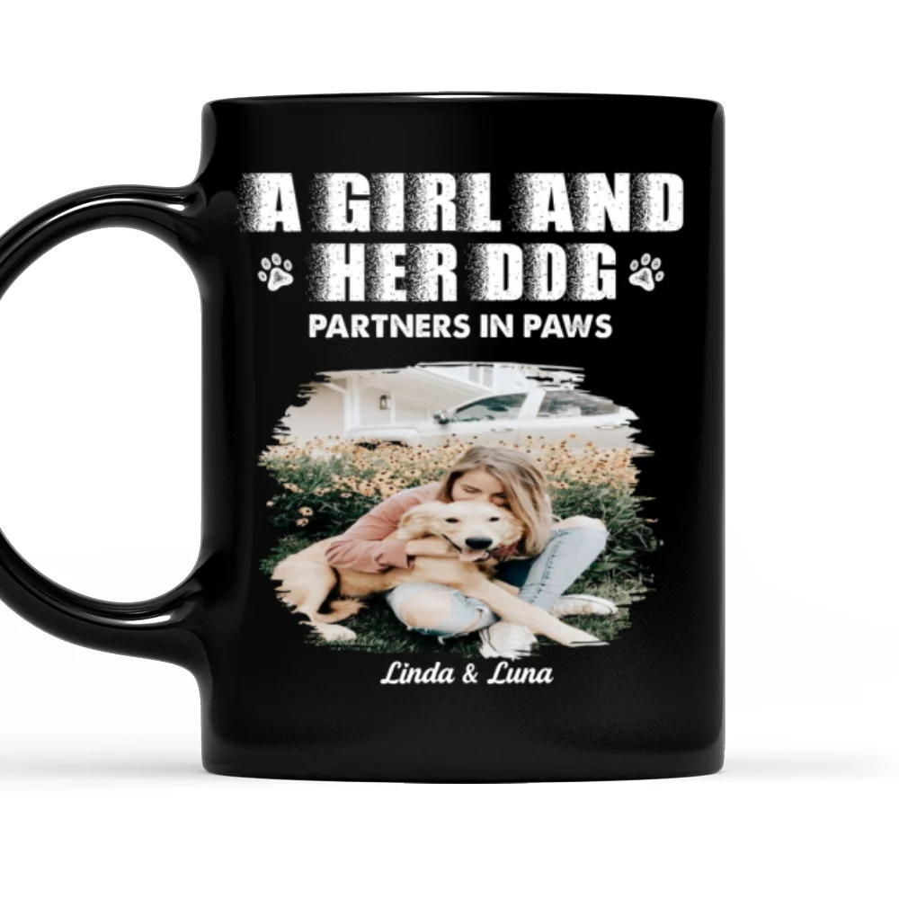 Best Partner To Me Photo - Personalized Custom Coffee Mug - Image 8