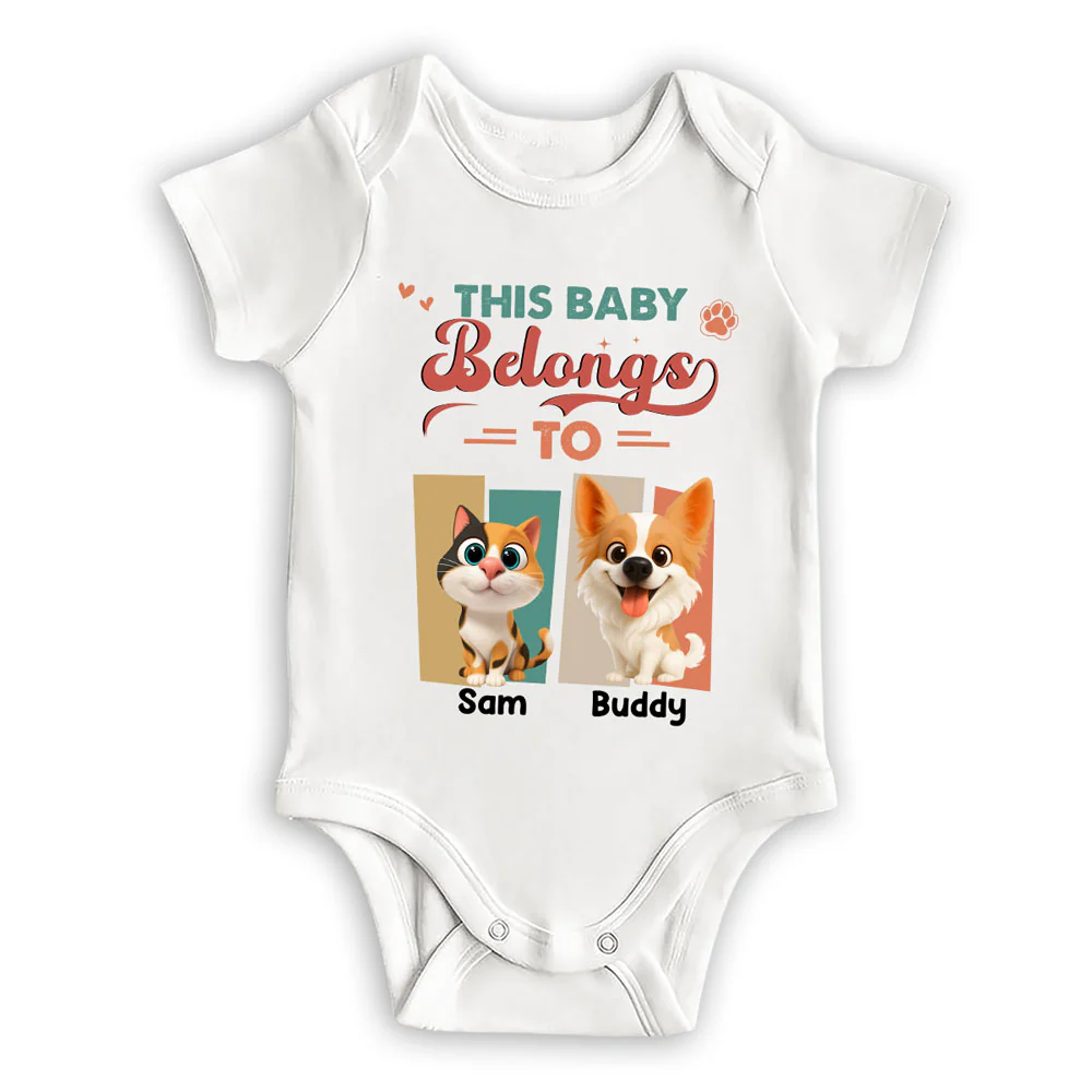 Best Pets Friend - Personalized Custom Baby Onesie