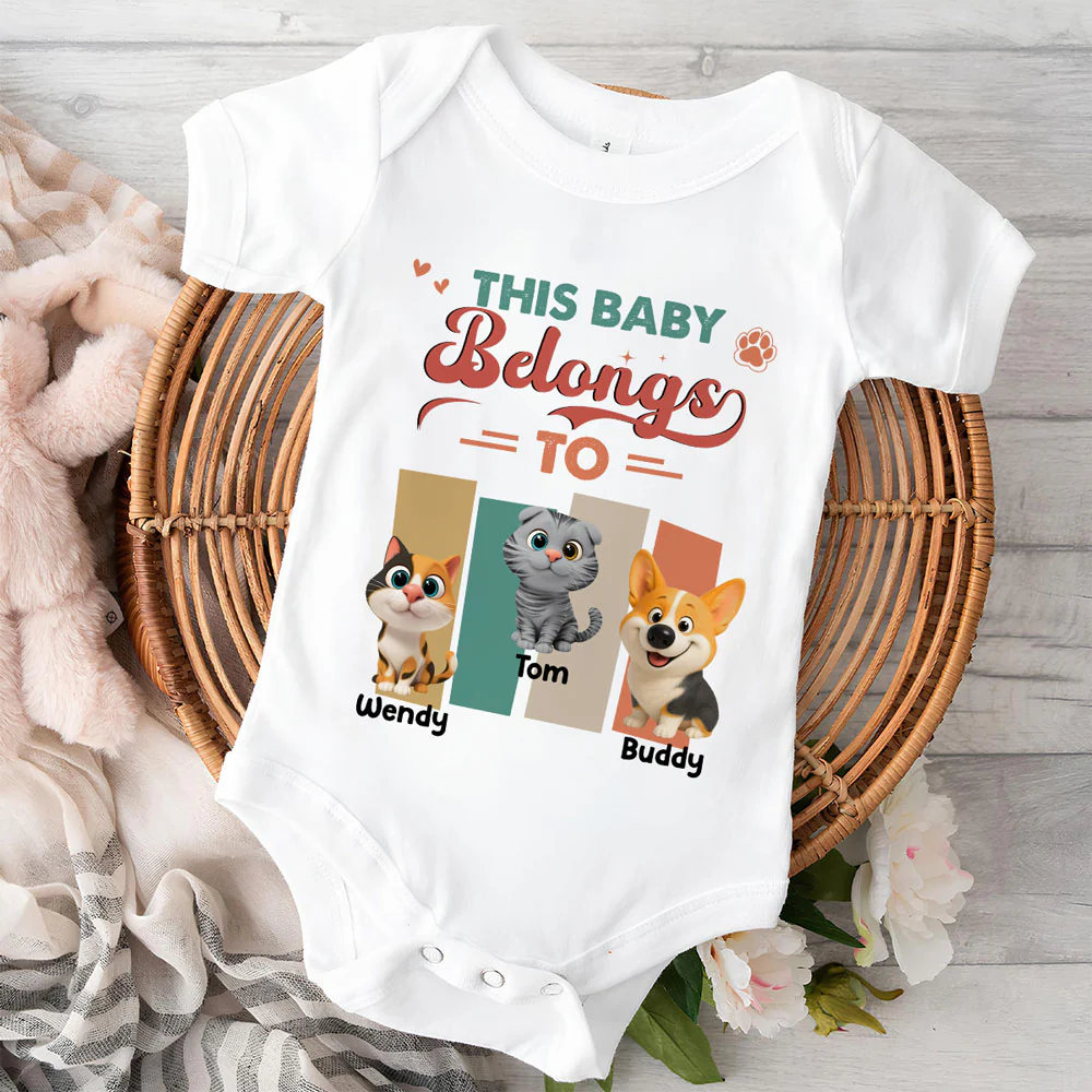 Best Pets Friend - Personalized Custom Baby Onesie - Image 2