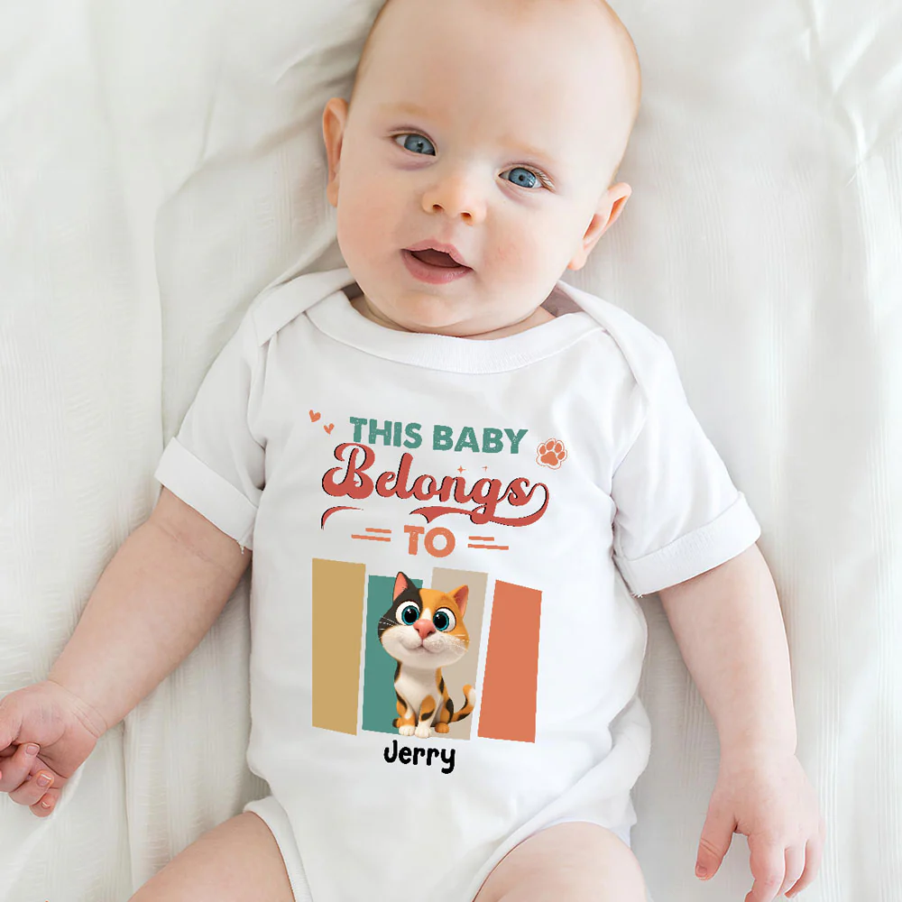 Best Pets Friend - Personalized Custom Baby Onesie - Image 5