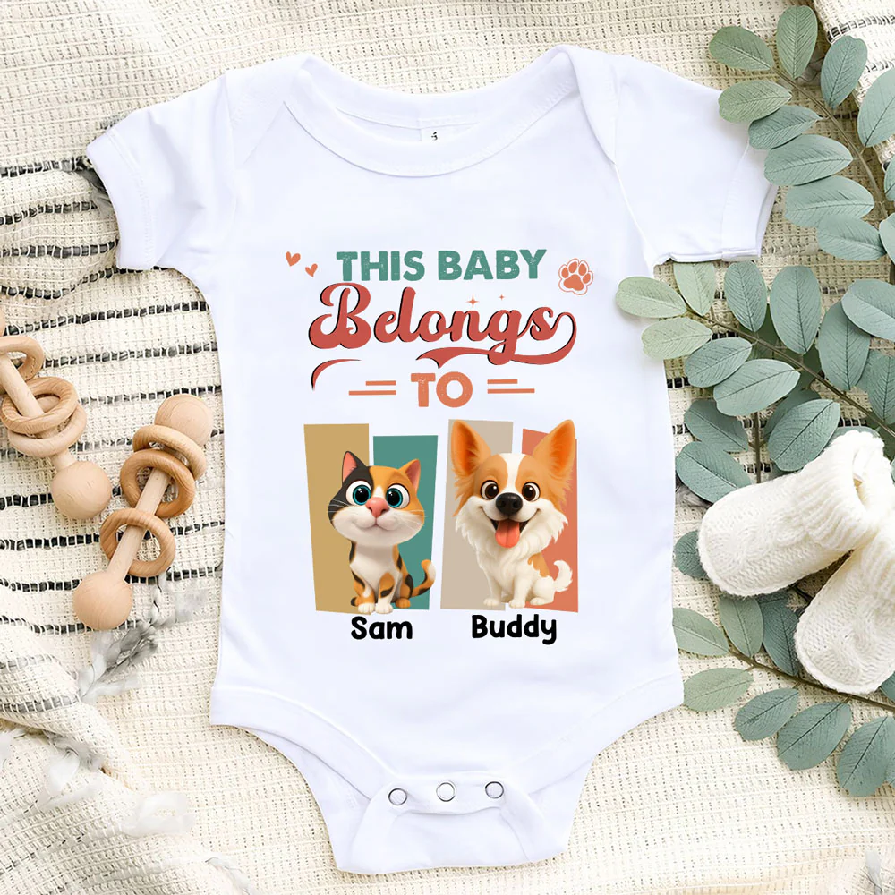 Best Pets Friend - Personalized Custom Baby Onesie - Image 6