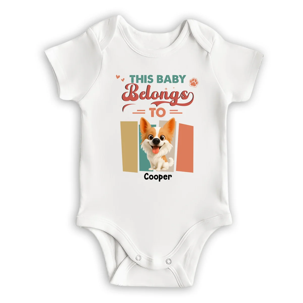 Best Pets Friend - Personalized Custom Baby Onesie - Image 7
