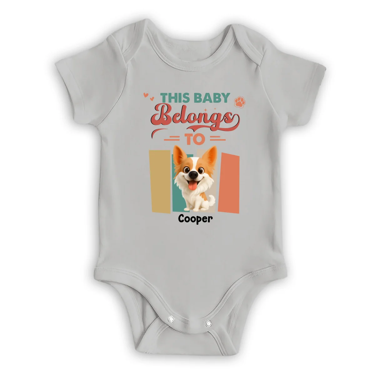 Best Pets Friend - Personalized Custom Baby Onesie - Image 8