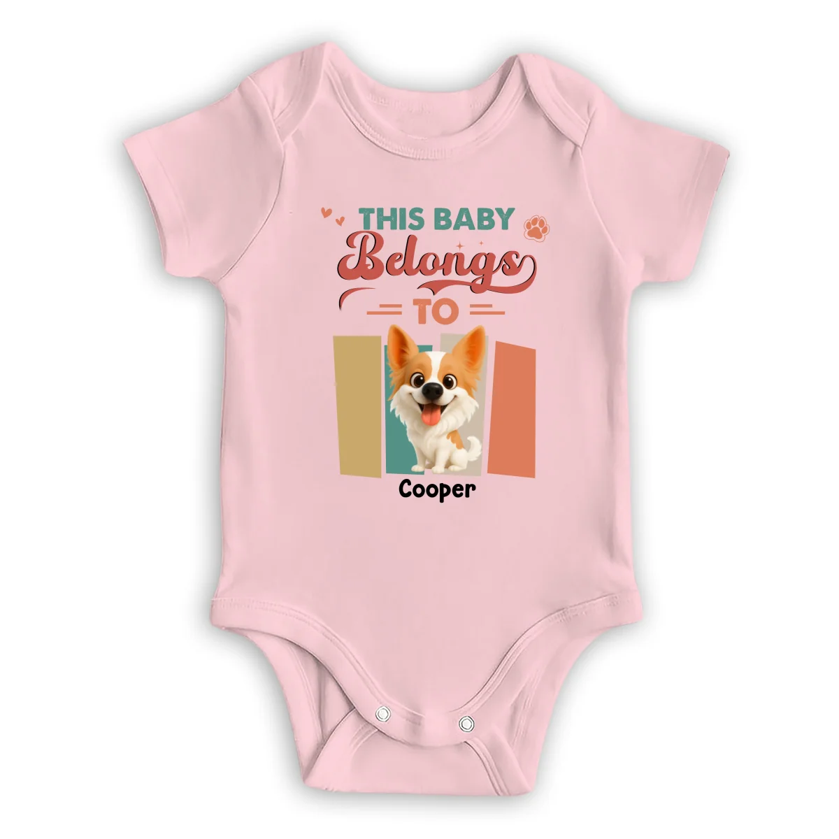 Best Pets Friend - Personalized Custom Baby Onesie - Image 9