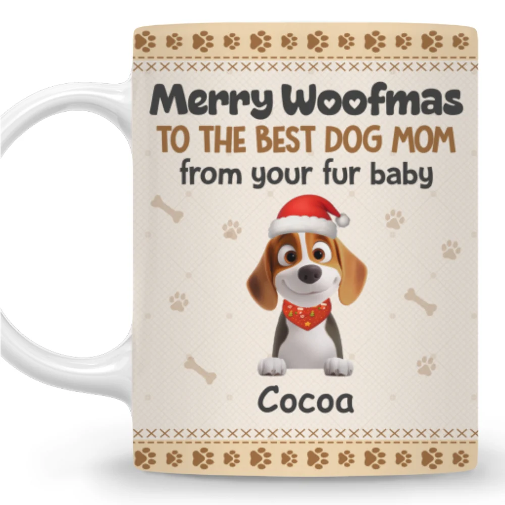 Best Wishes From Your Fur Babies - Personalized Custom Coffee Mug - Image 6