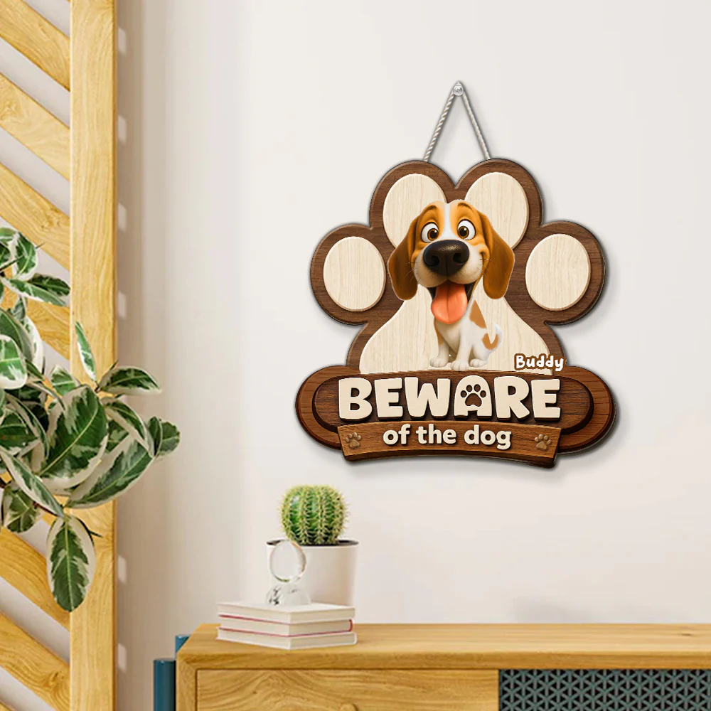 Beware Of The Babies - Personalized Custom Wood Sign - Image 3