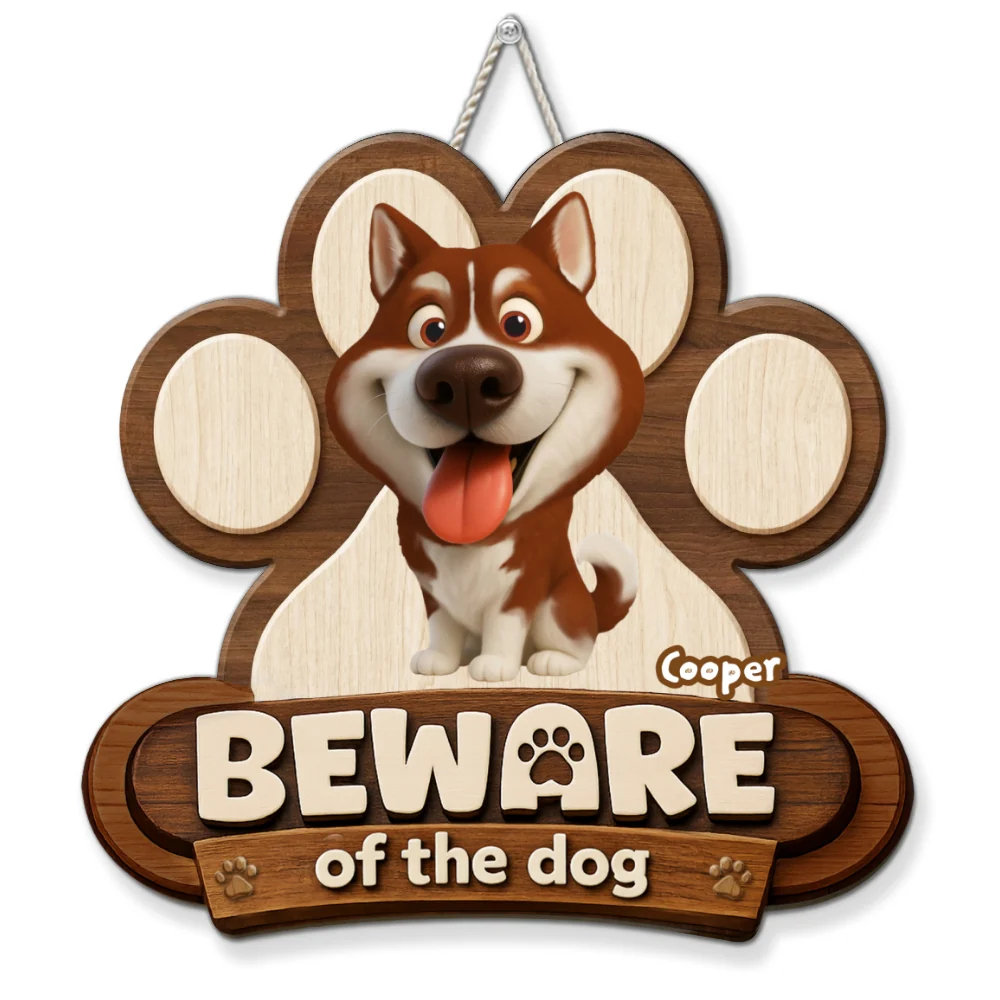 Beware Of The Babies - Personalized Custom Wood Sign - Image 6