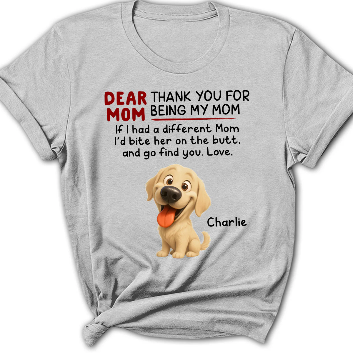 Bite Their Butt - Personalized Custom Women's T-Shirt