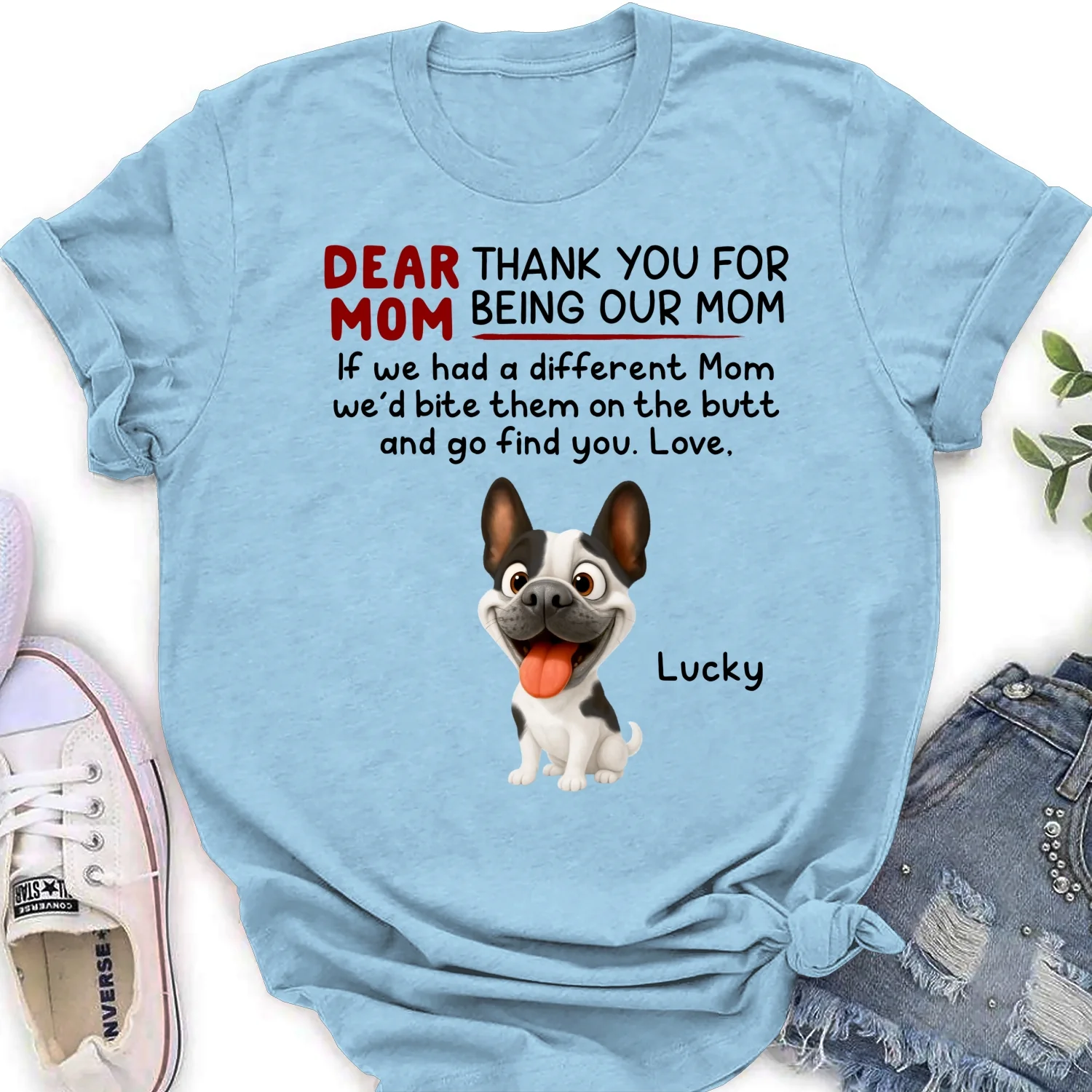 Bite Their Butt - Personalized Custom Women's T-Shirt - Image 8