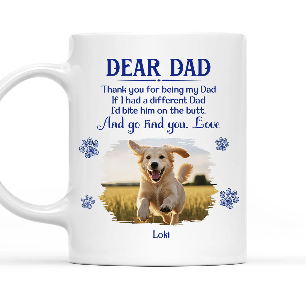 Bite Them Colorful Photo - Personalized Custom Coffee Mug