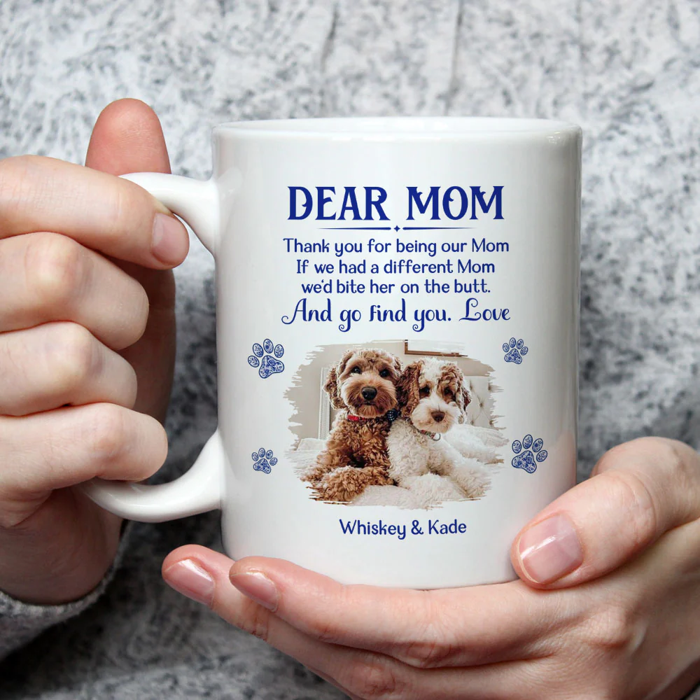 Bite Them Colorful Photo - Personalized Custom Coffee Mug - Image 3