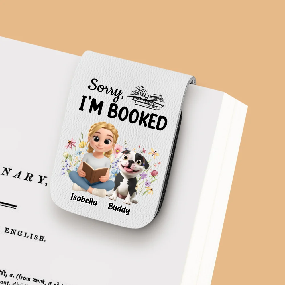 Booked Already - Personalized Custom Leather Bookmark - Image 11