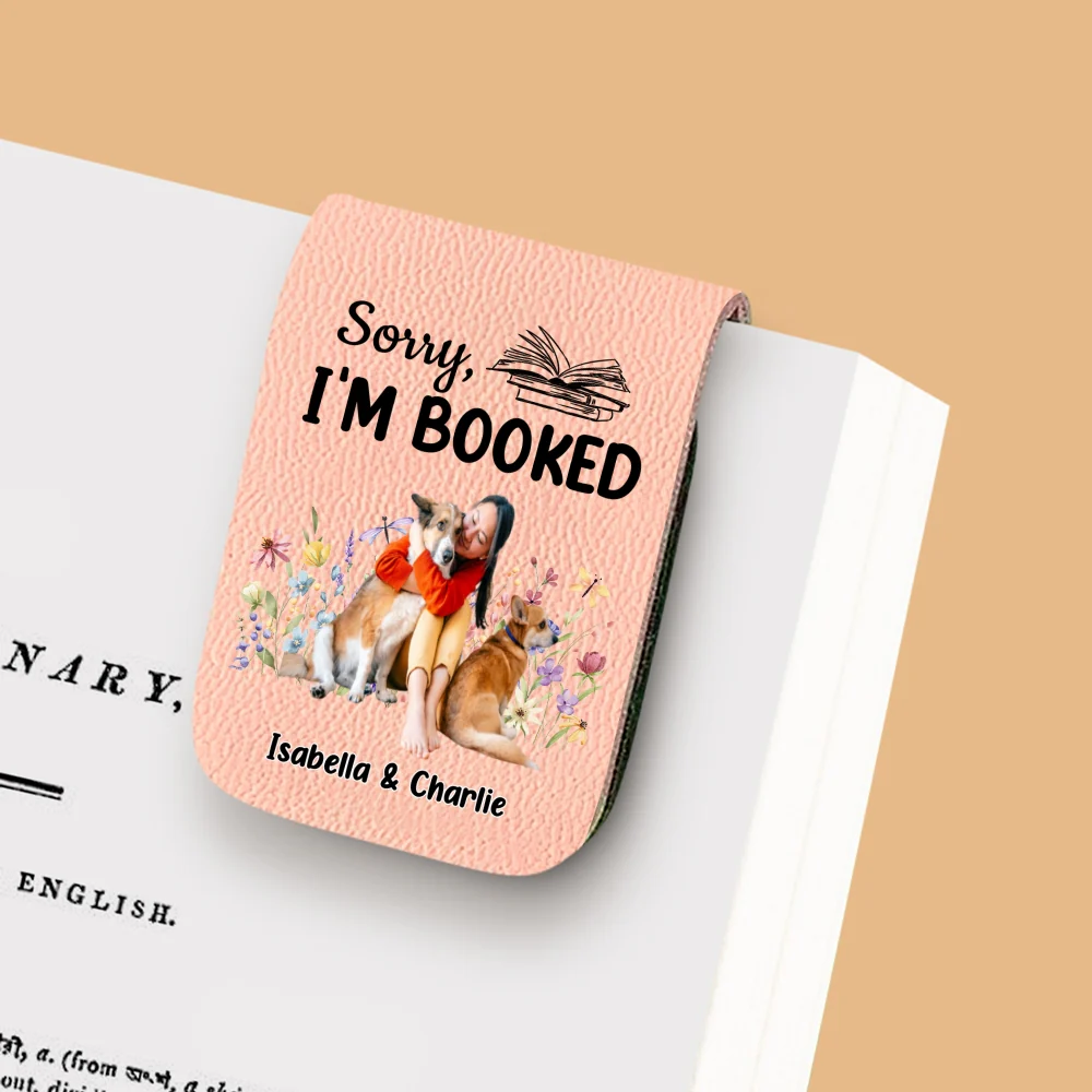 Booked Already Photo - Personalized Custom Leather Bookmark - Image 10