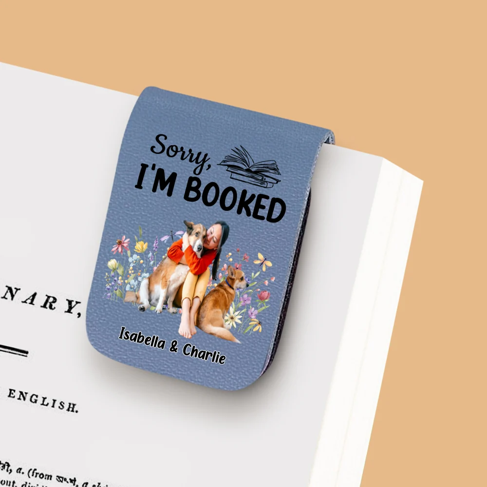 Booked Already Photo - Personalized Custom Leather Bookmark - Image 8