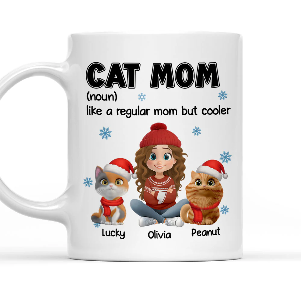 But Cooler Cat Version - Personalized Custom Coffee Mug