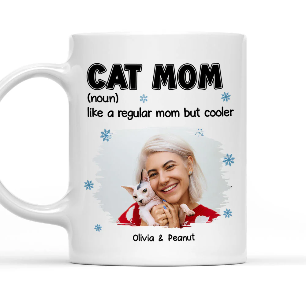 But Cooler Cat Version Photo - Personalized Custom Coffee Mug