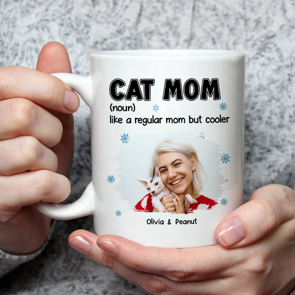 But Cooler Cat Version Photo - Personalized Custom Coffee Mug - Image 2