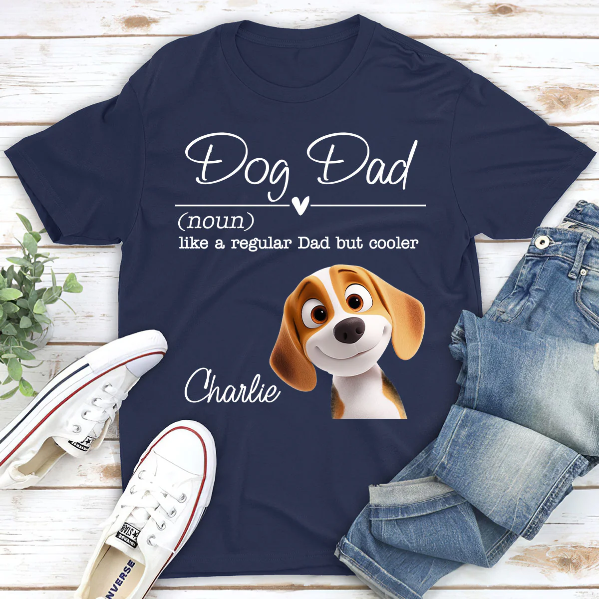 But Cooler - Personalized Custom Unisex T-shirt - Image 3