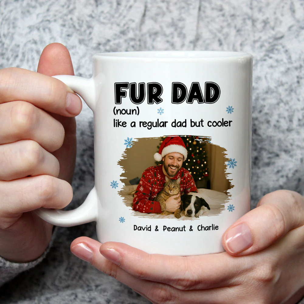 But Cooler Pet Version Photo - Personalized Custom Coffee Mug - Image 2