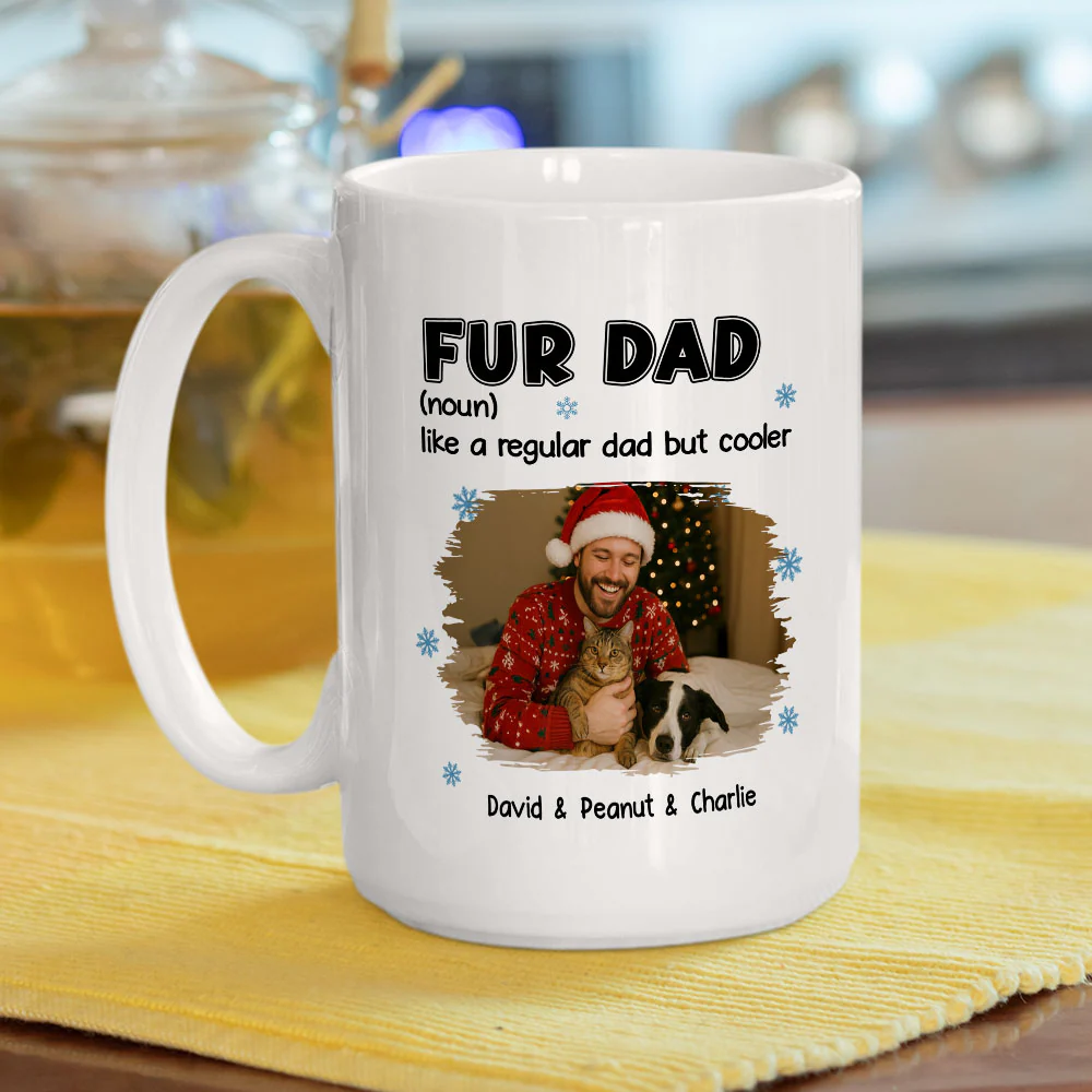 But Cooler Pet Version Photo - Personalized Custom Coffee Mug - Image 3