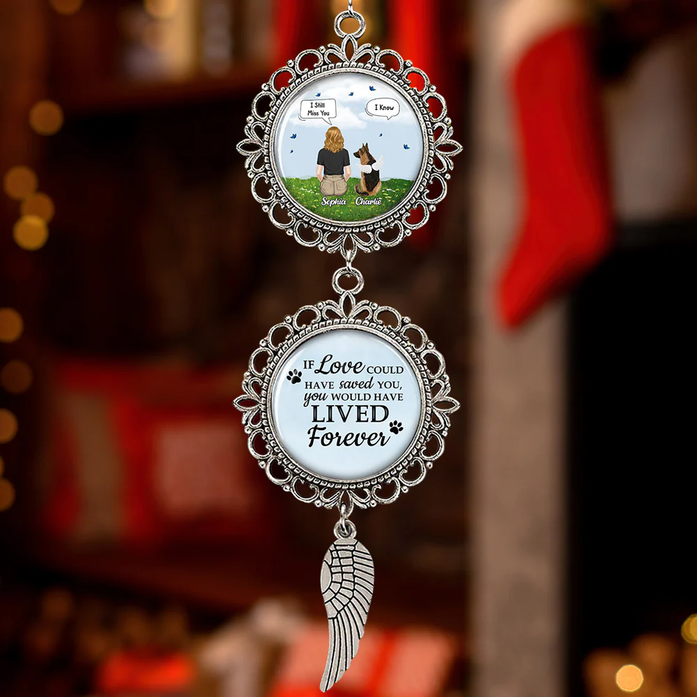 But My Heart Was Not Ready - Personalized Custom Charming Ornament