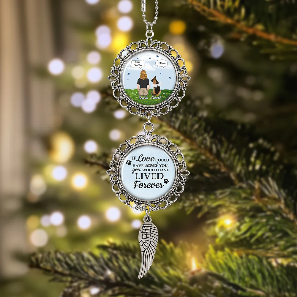 But My Heart Was Not Ready - Personalized Custom Charming Ornament - Image 2
