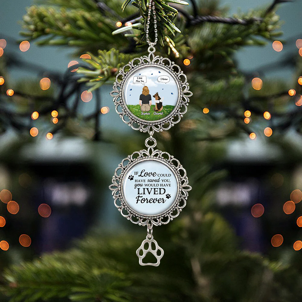 But My Heart Was Not Ready - Personalized Custom Charming Ornament - Image 3