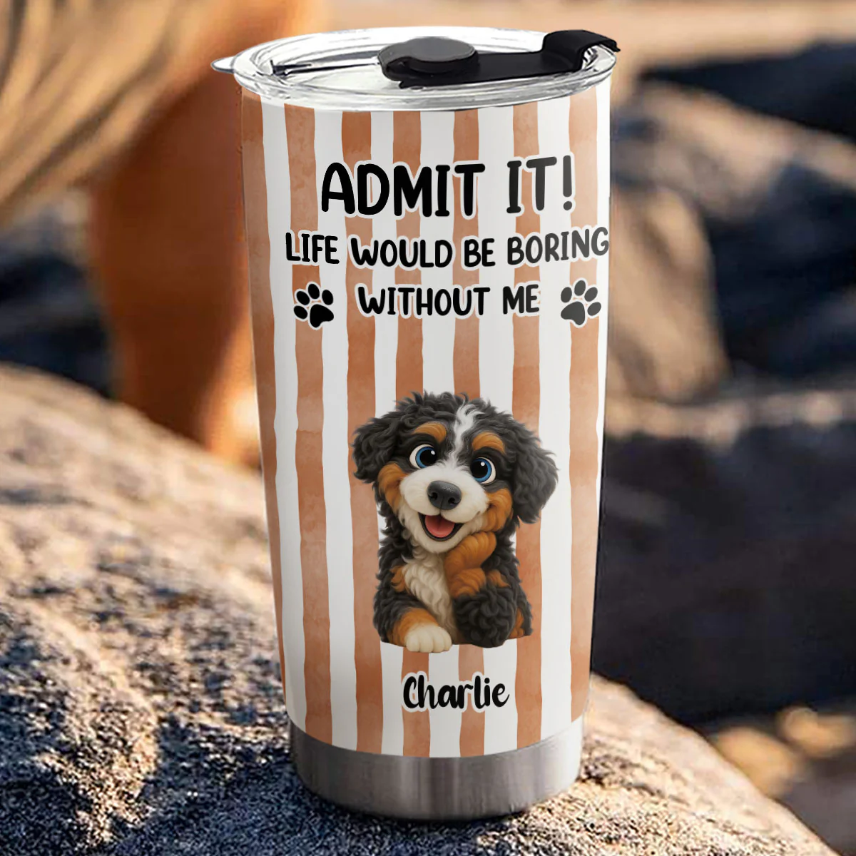 Can Not Deny It - Personalized Custom Tumbler - Image 3