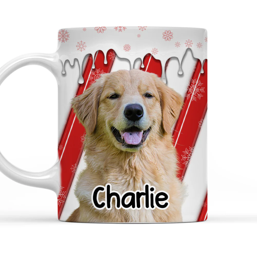Candy Cartoon Photo - Personalized Custom 3D Inflated Effect Coffee Mug