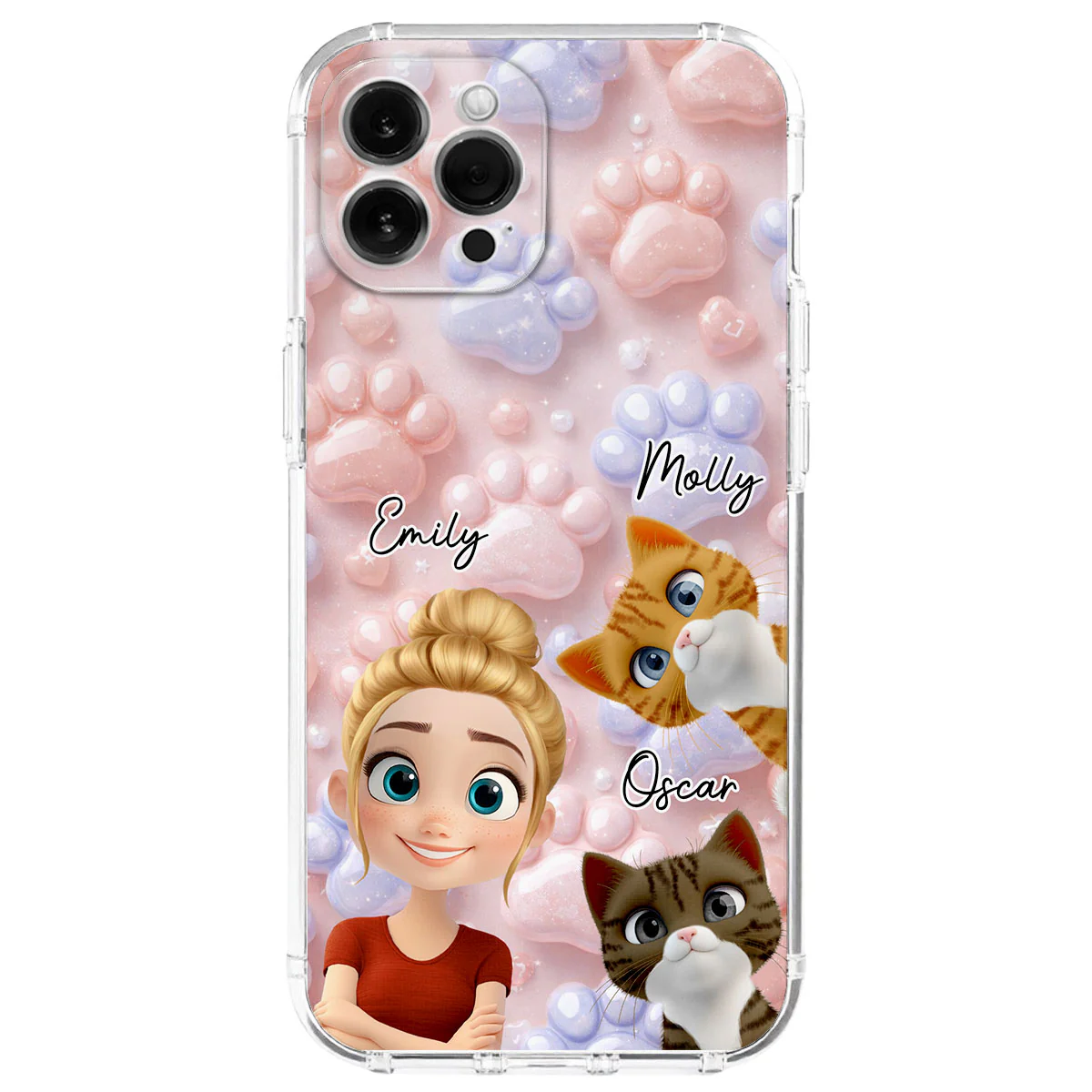 Candy Paws Ver Cat - Personalized Custom Phone Case
