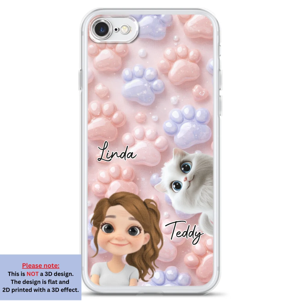 Candy Paws Ver Cat - Personalized Custom Phone Case - Image 5