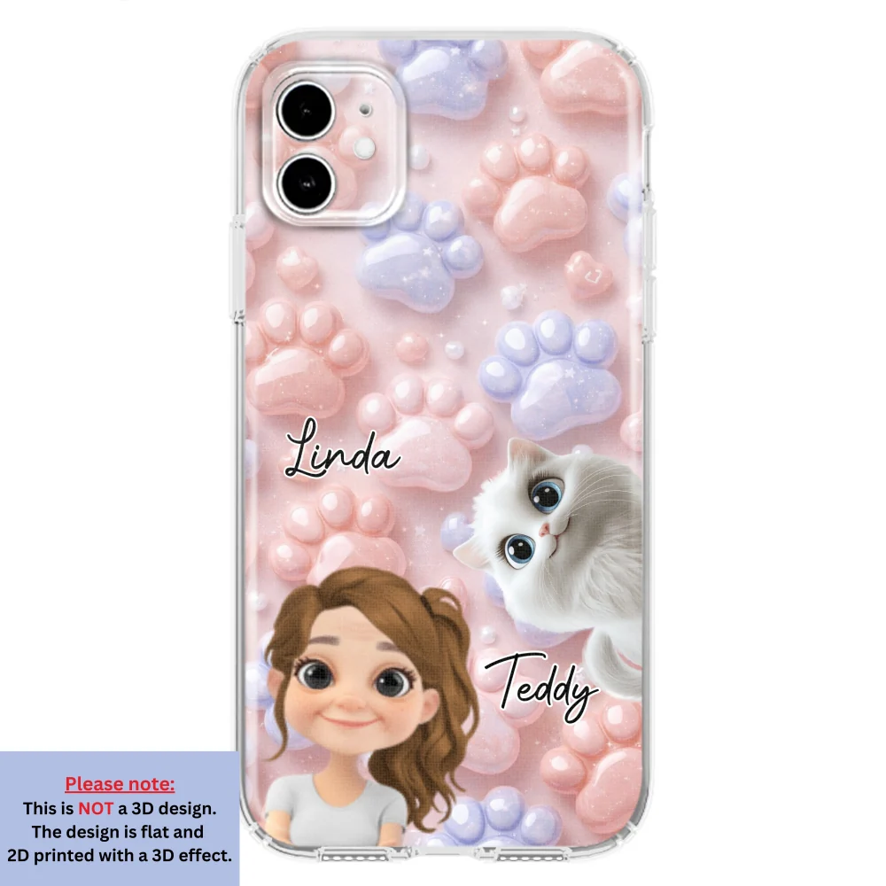 Candy Paws Ver Cat - Personalized Custom Phone Case - Image 7