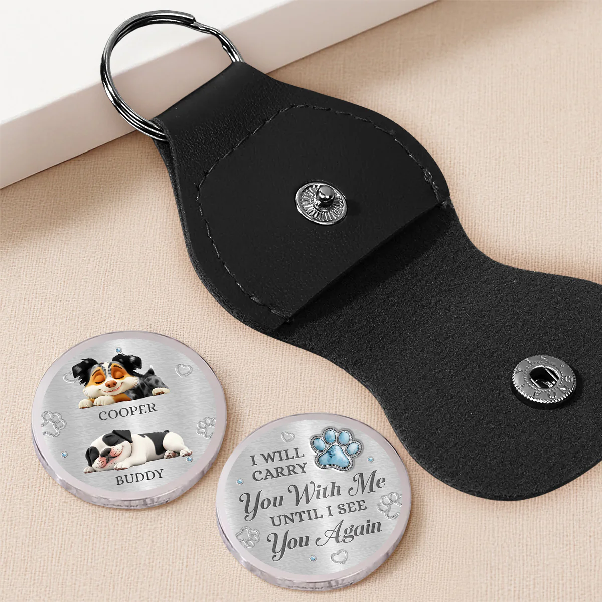 Carry You With Me - Personalized Custom 3D Effect Pocket Hug - Image 2