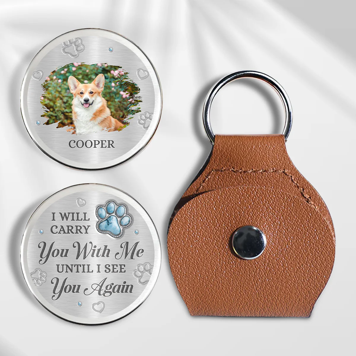 Carry You With Me Photo - Personalized Custom 3D Effect Pocket Hug - Image 3