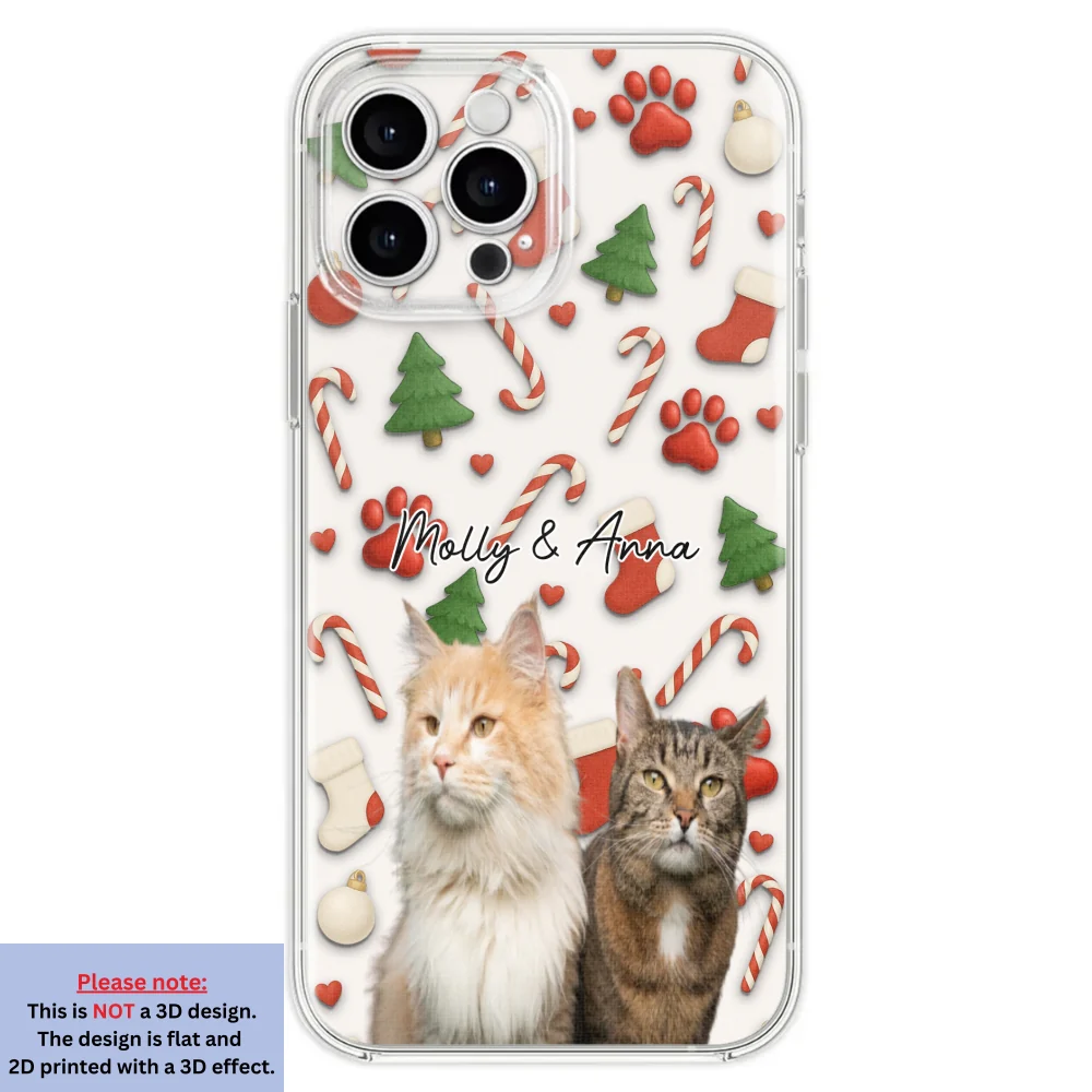 Cat And Human Cartoon Ver 2 Photo - Personalized Custom Phone Case - Image 23