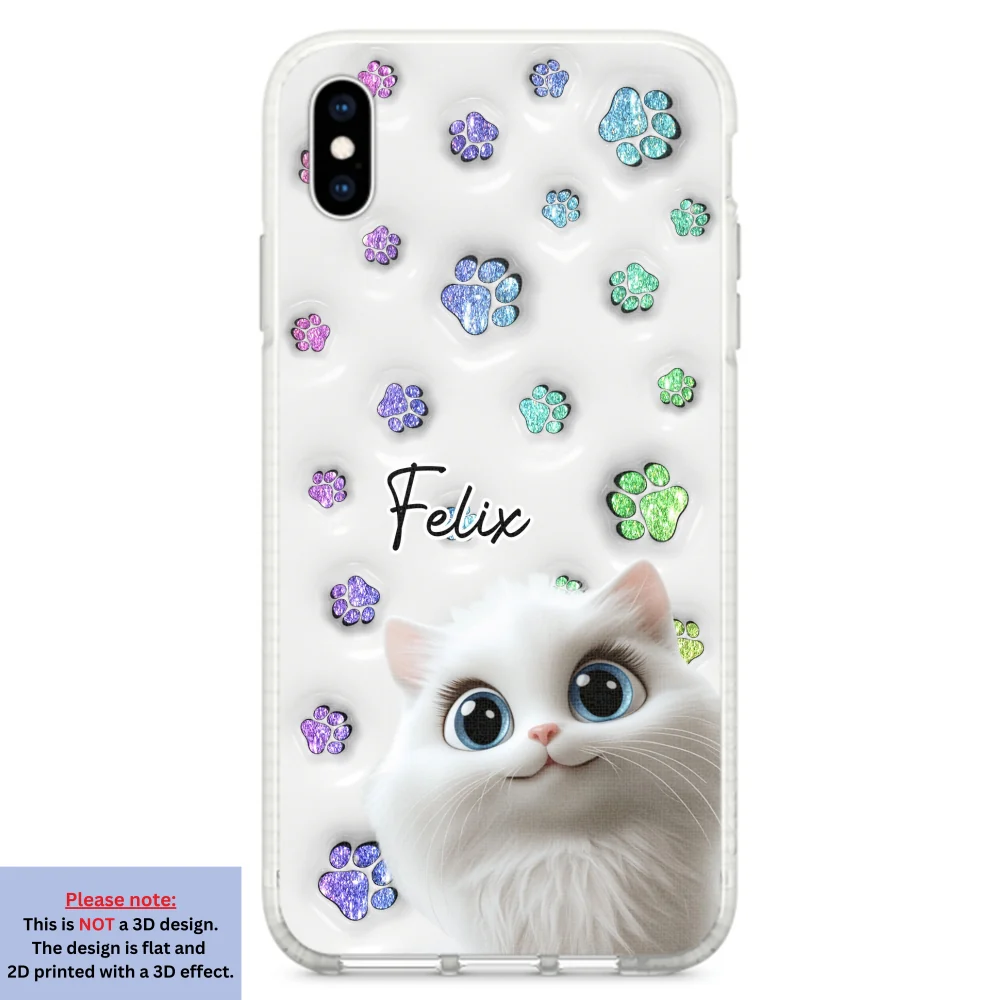 Cat Baby - Personalized Custom 3D Inflated Effect Phone Case - Image 23