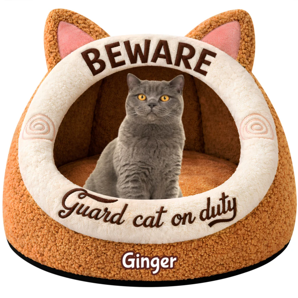 Cat Judging In Progress Photo - Personalized Custom Doormat - Image 8