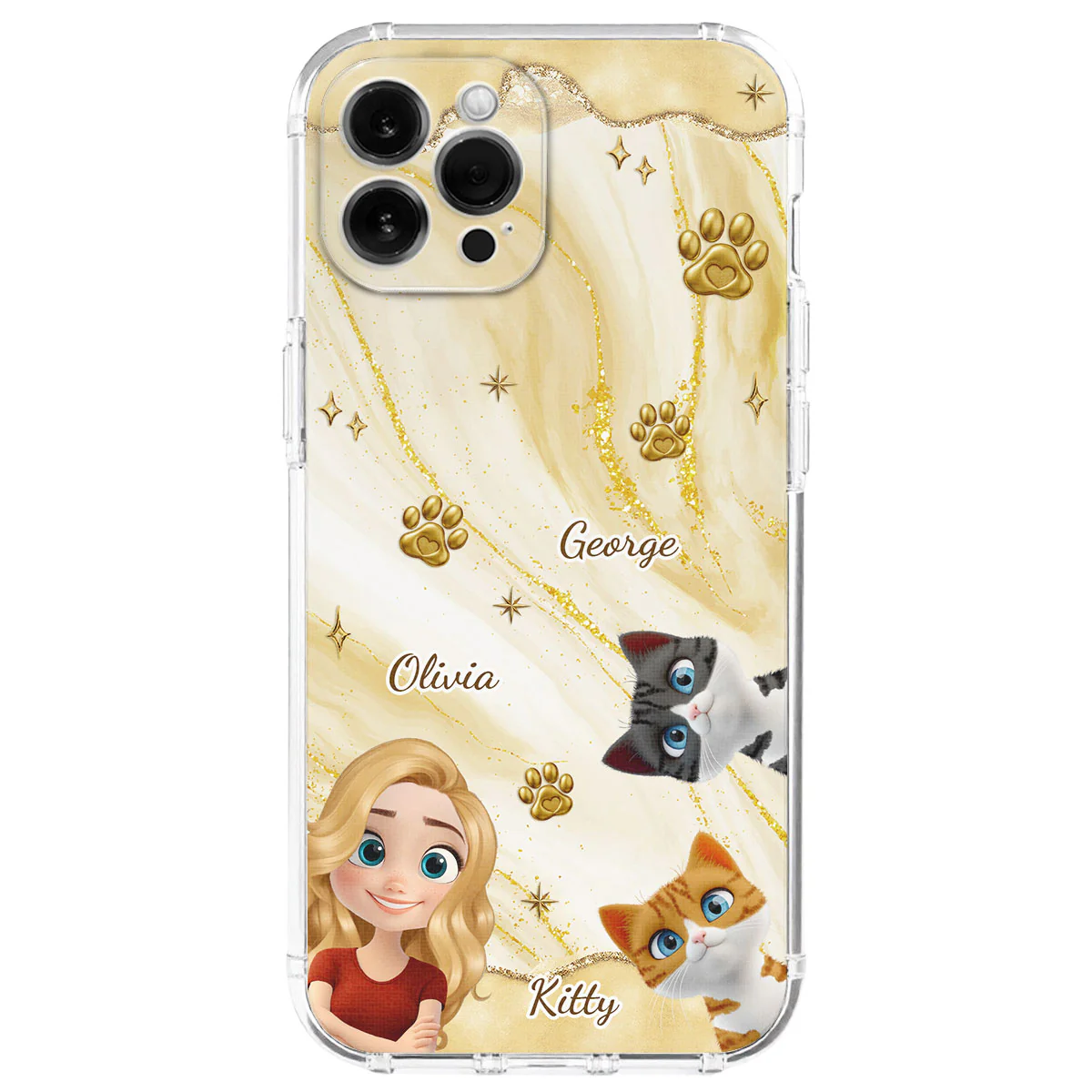 Cat Mom Corner - Personalized Custom Phone Case