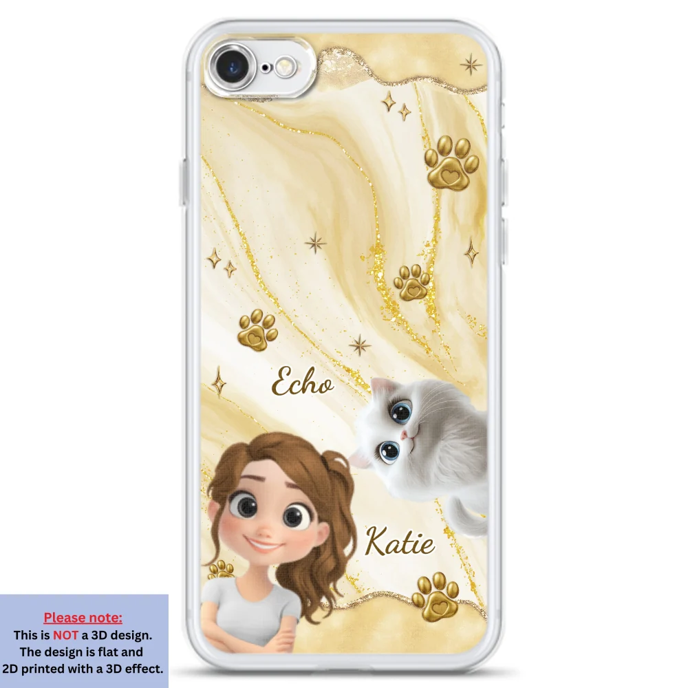 Cat Mom Corner - Personalized Custom Phone Case - Image 6