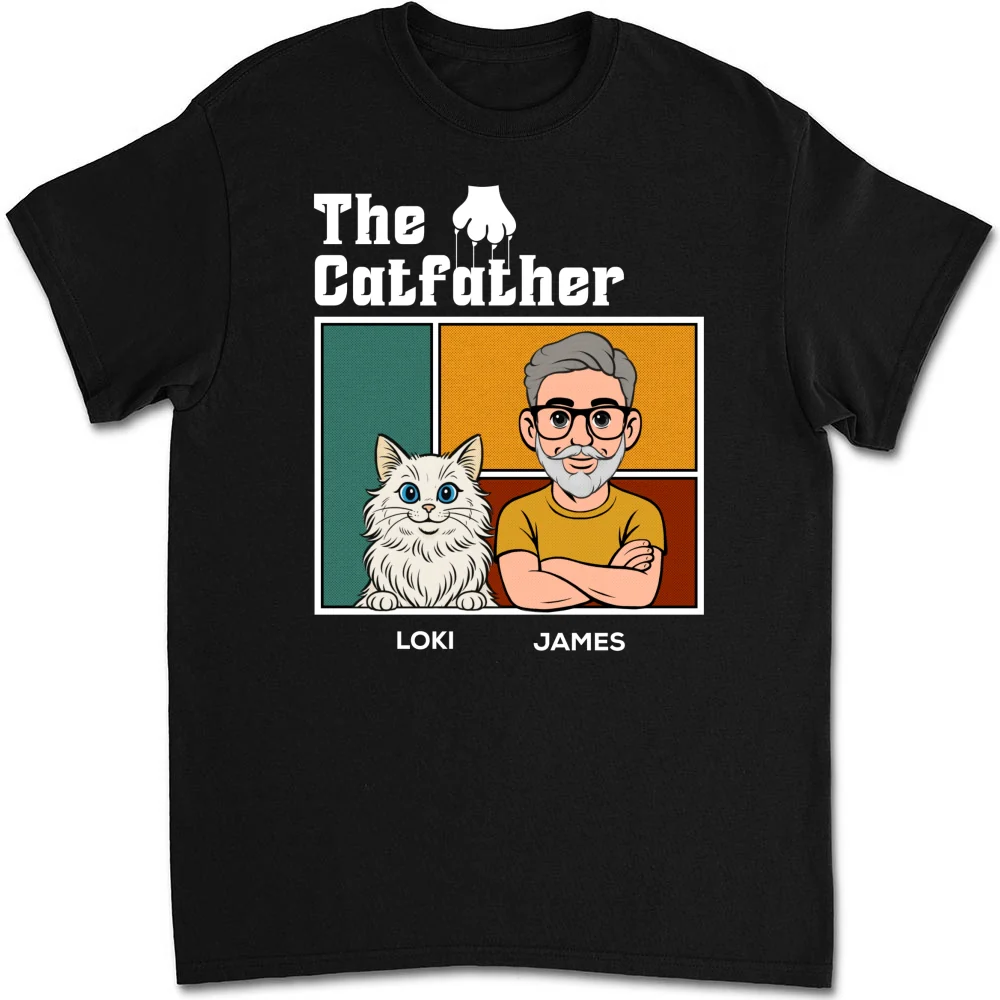 Catparents This Moment - Personalized Custom Unisex T-Shirt - Image 6