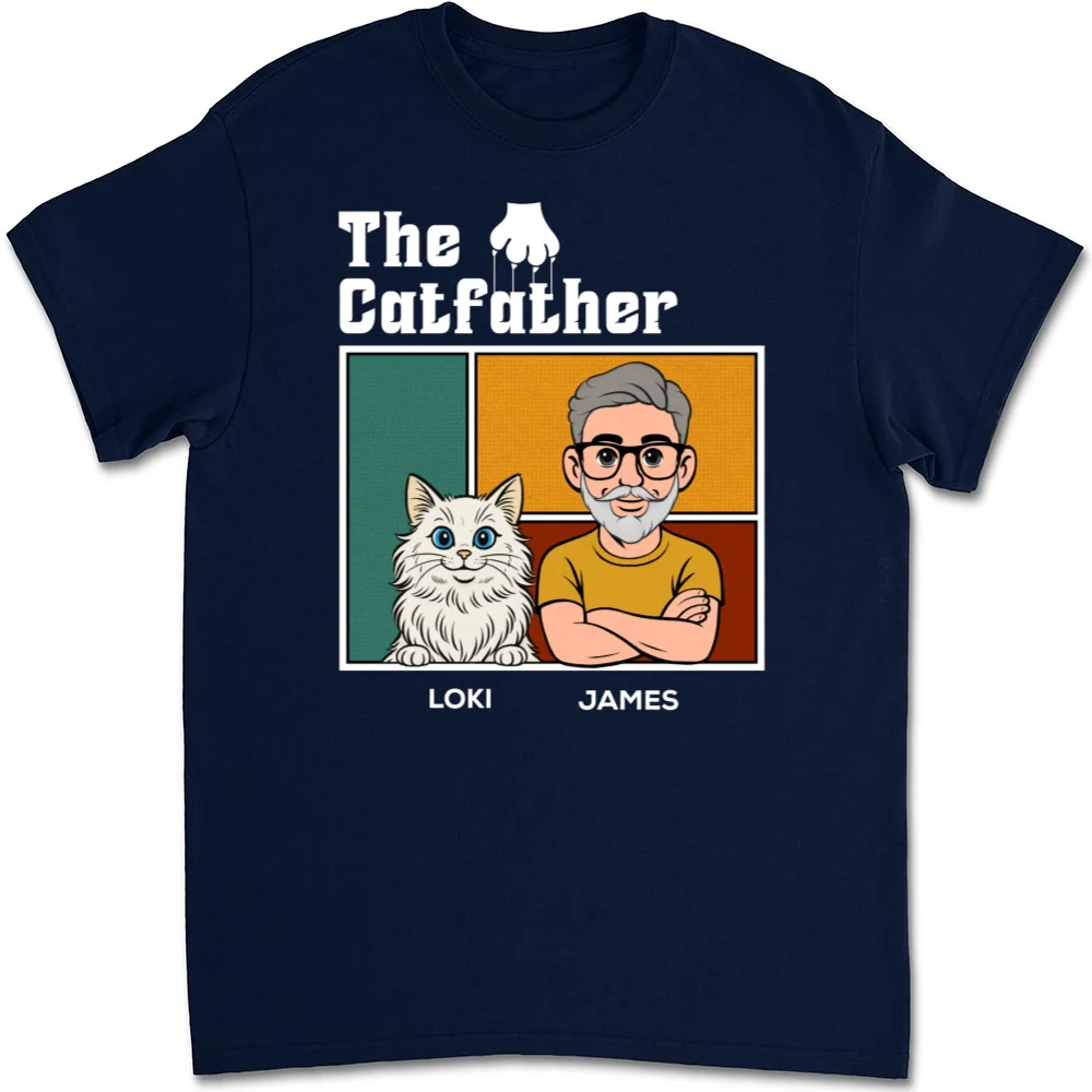 Catparents This Moment - Personalized Custom Unisex T-Shirt - Image 7