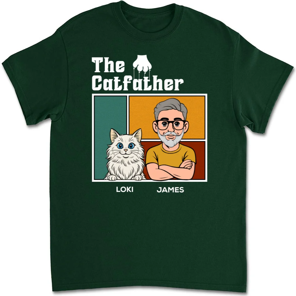Catparents This Moment - Personalized Custom Unisex T-Shirt - Image 8
