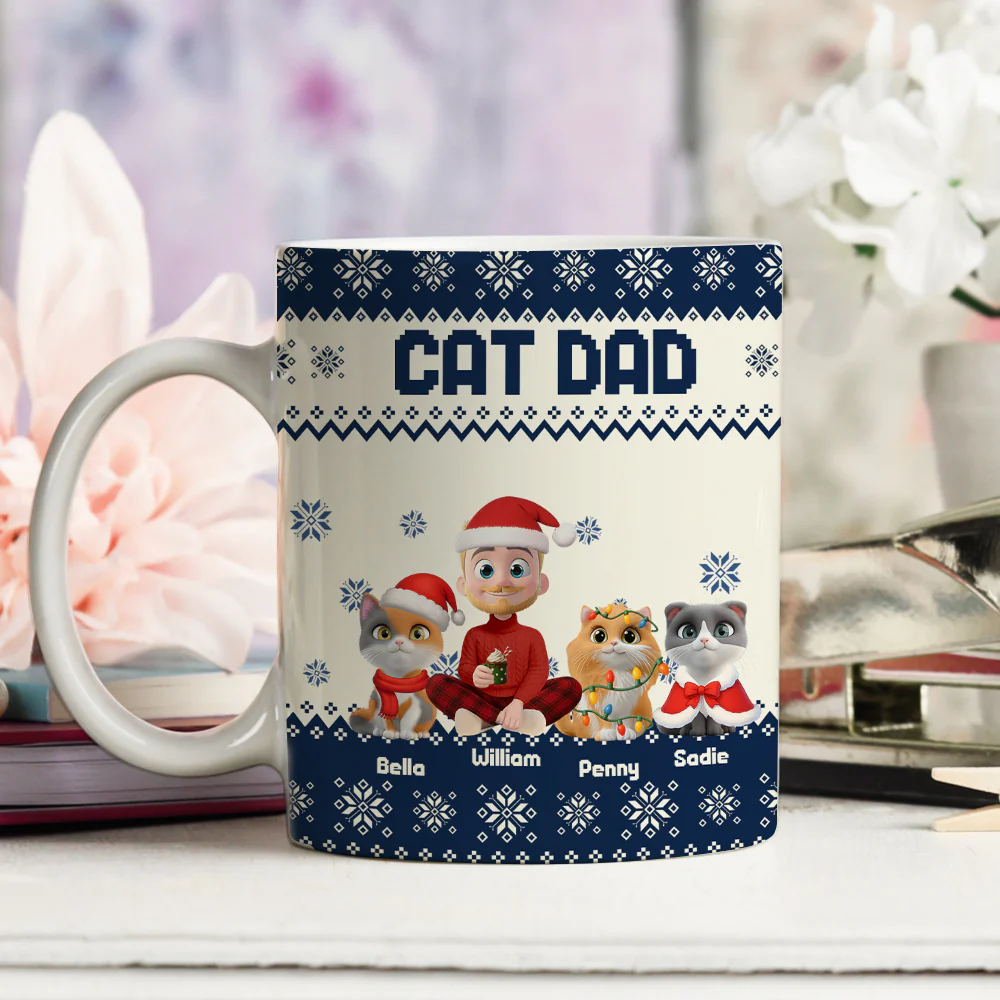 Cats Are Ahead All - Personalized Custom Coffee Mug - Image 4