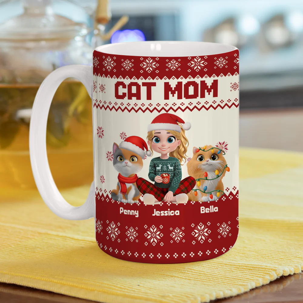 Cats Are Ahead All - Personalized Custom Coffee Mug - Image 7