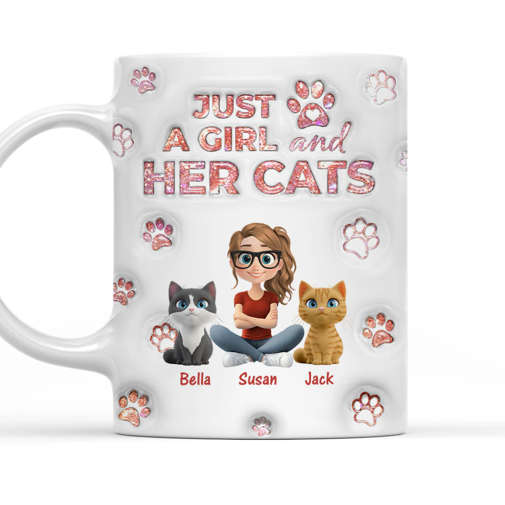 Cats Are The Miracle - Personalized Custom 3D Inflated Effect Mug