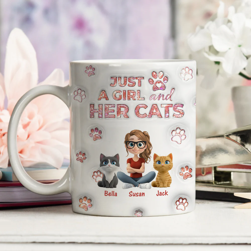Cats Are The Miracle - Personalized Custom 3D Inflated Effect Mug - Image 2