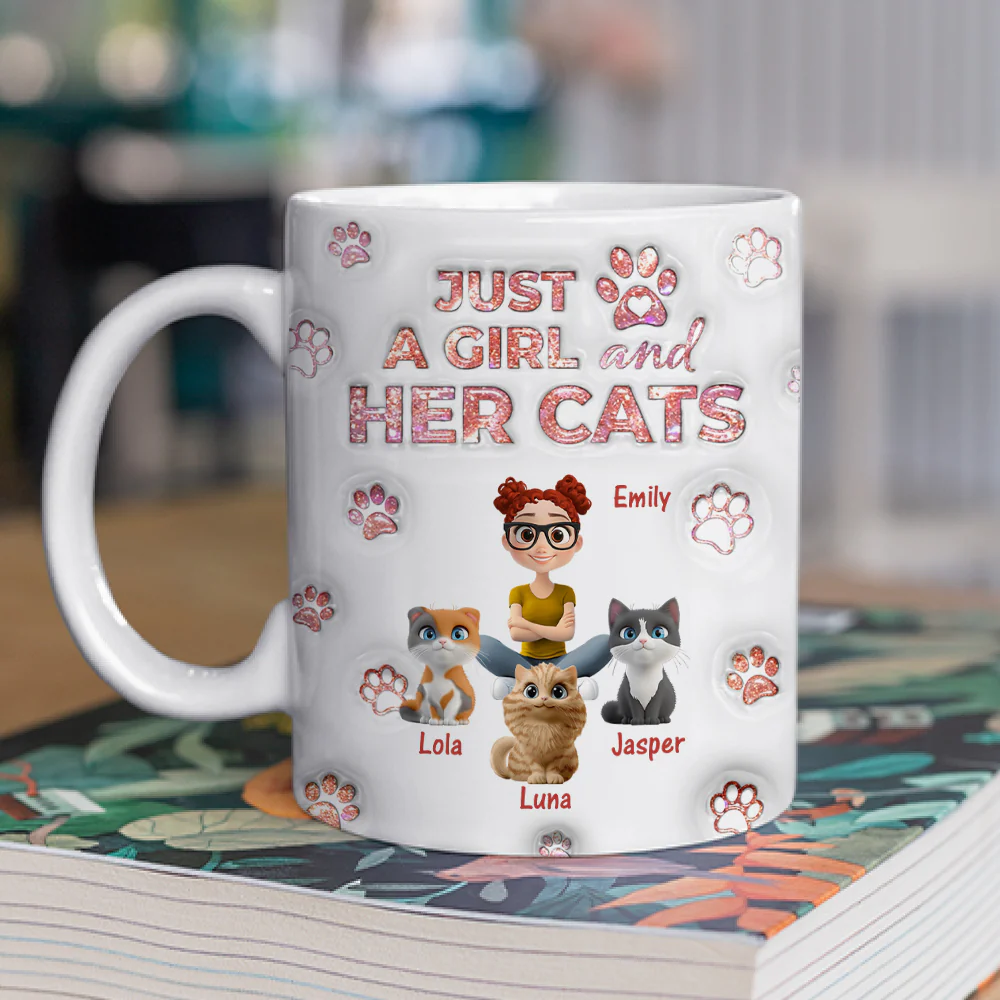 Cats Are The Miracle - Personalized Custom 3D Inflated Effect Mug - Image 4